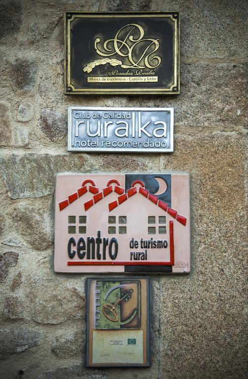 Abadia San Martin Hotel San Martín del Castañar Екстериор снимка